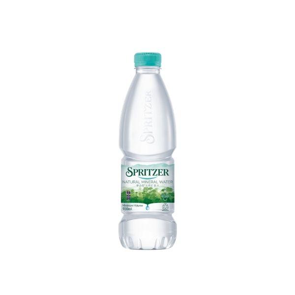 Spritzer Natural Mineral Water 550 ML
