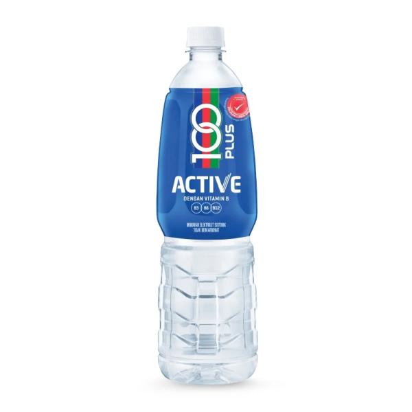 100PLUS Active Non-Carbonated Isotonic Drink 1-Liter PET Bottle