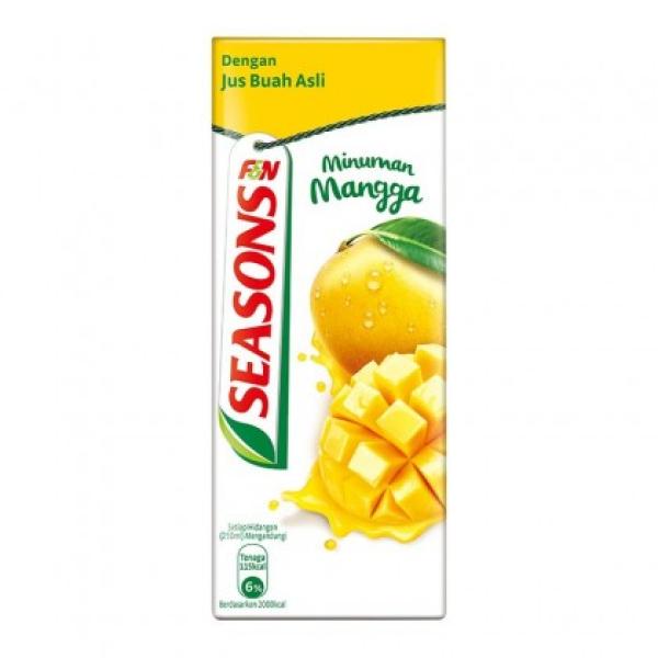 F&N Seasons Mango Flavored Drink 250ml Tetra Pak