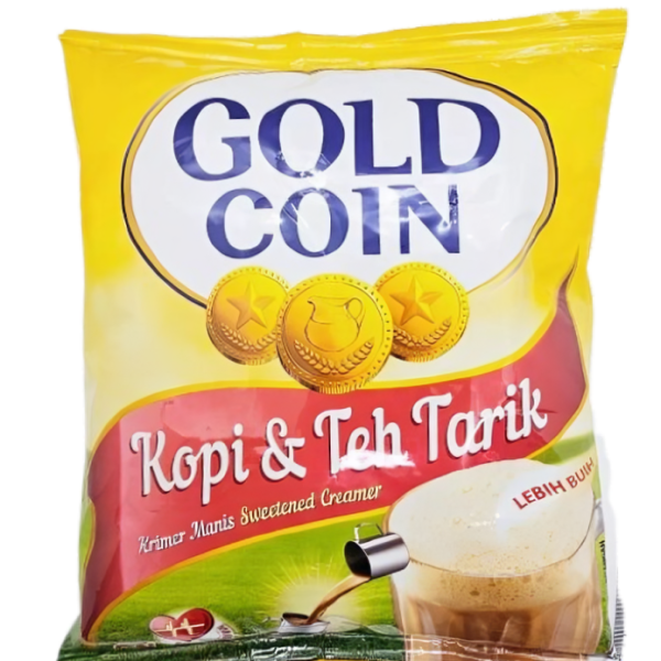 F&N Gold Coin Kopi & Teh Tarik Sweetened Condensed Creamer 2.5kg Pouch