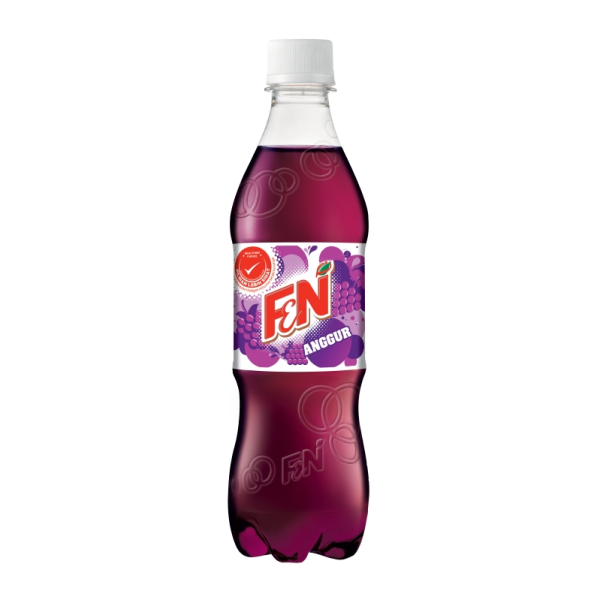 F&N Grape Carbonated Drink 500ml PET Bottle