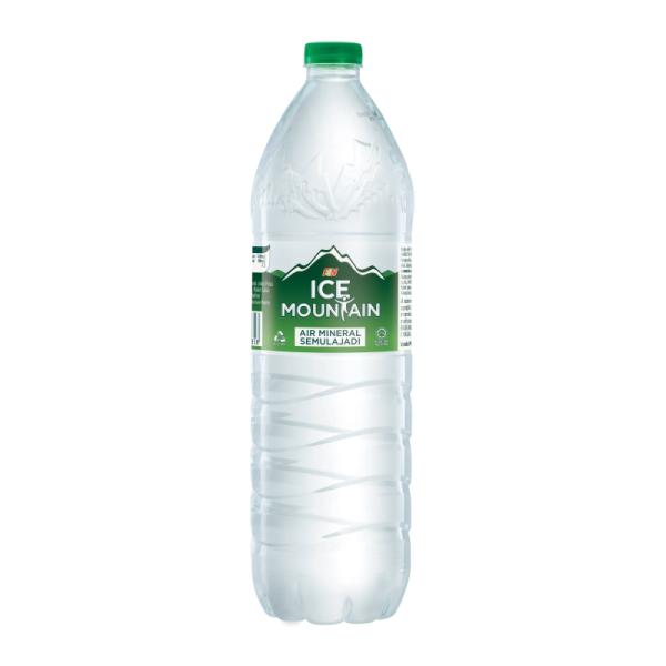 F&N Ice Mountain Natural Mineral Water 1.5-Liter PET Bottle