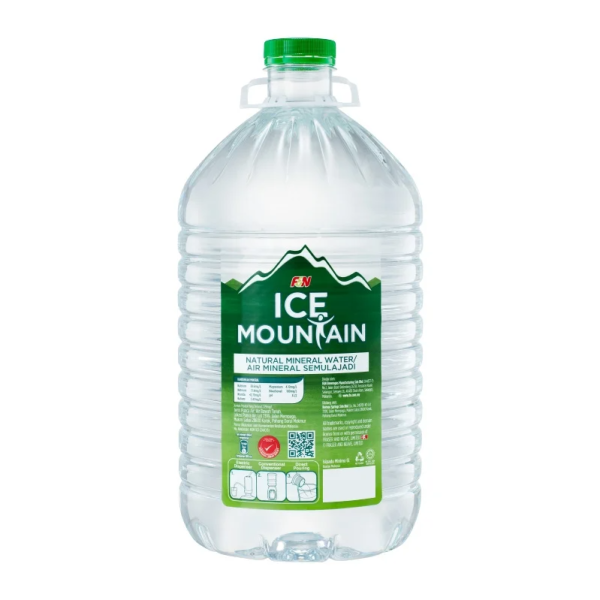 F&N Ice Mountain Natural Mineral Water 6-Liter Bottle