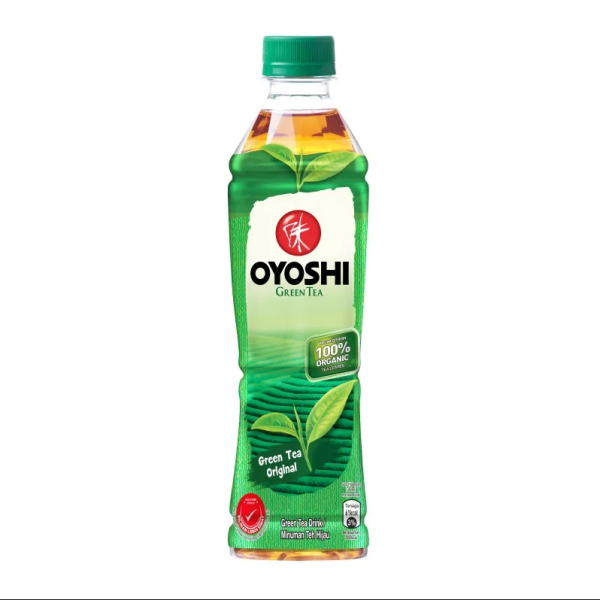 F&N Oyoshi Green Tea Original 380ml PET Bottle