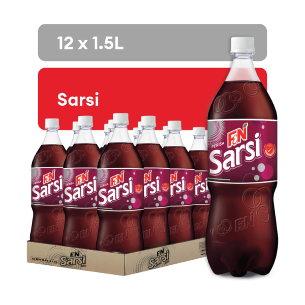 F&N Sarsi Carbonated Drink 1.5-Liter PET Bottle