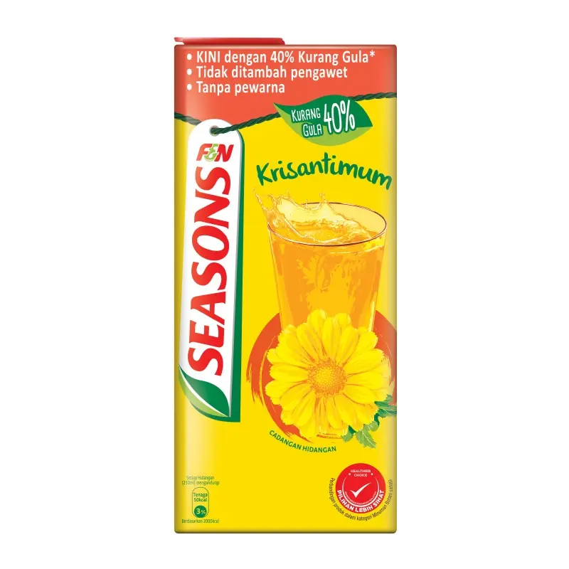 F&N Seasons Chrysanthemum Tea 1-Liter Tetra Pak