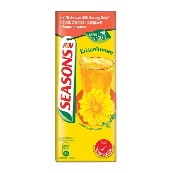 F&N Seasons Chrysanthemum Tea 250ml Tetra Pak