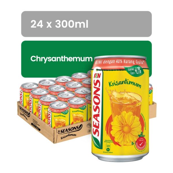 F&N Seasons Chrysanthemum Tea 300ml Can