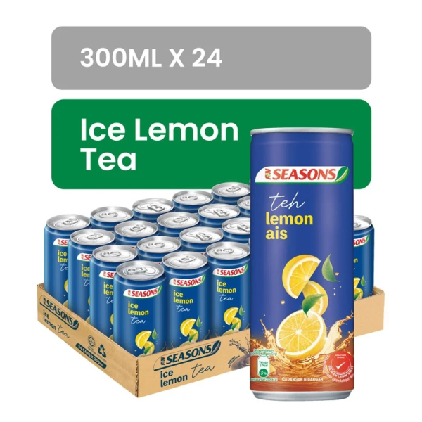 F&N Seasons Ice Lemon Tea 300ml Can