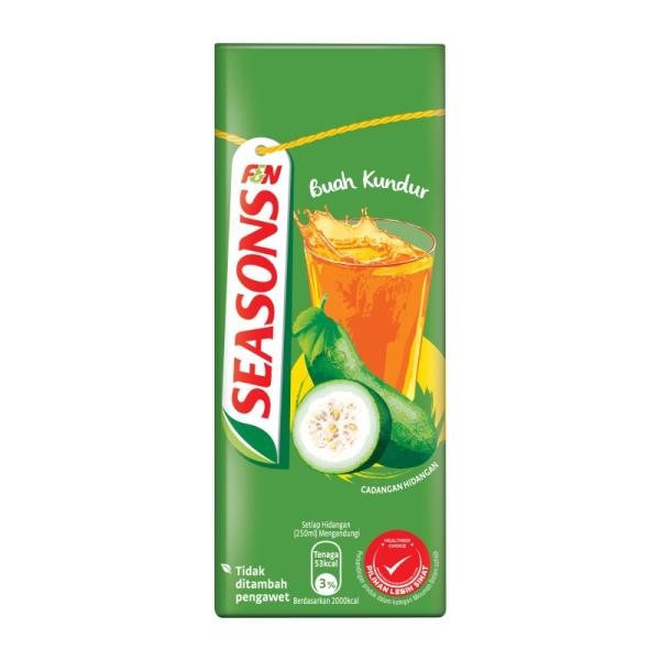 F&N Seasons Winter Melon Drink 250ml Tetra Pak