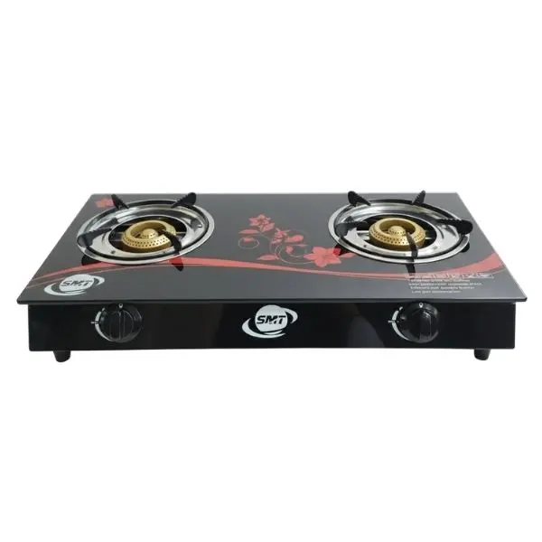 SMT GAS Stove "double" Tempered Glass 8112-f10