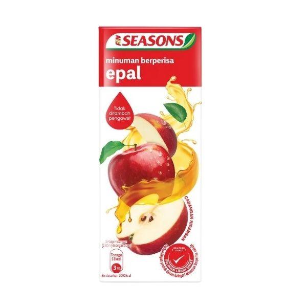 F&N Seasons Apple Flavored Drink 1-Liter Tetra Pak